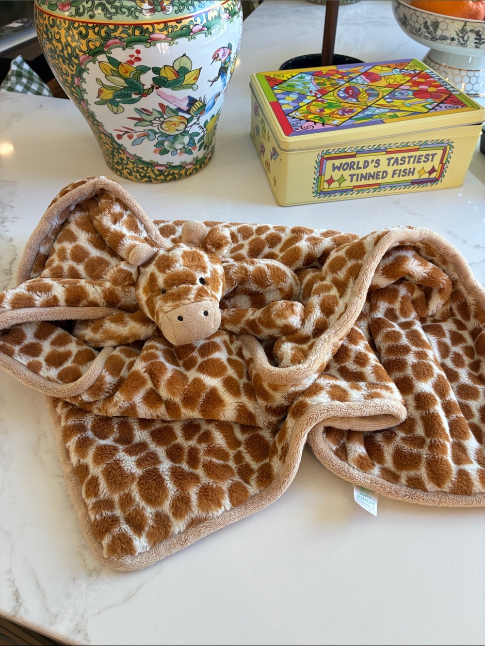 Baby Jellycat Giraffe 🦒 blanket